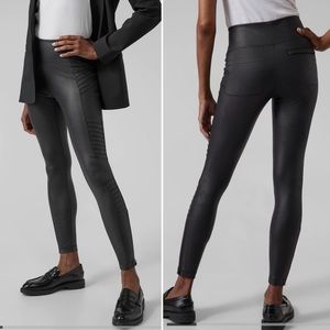 Athleta delancy gleam moto tight